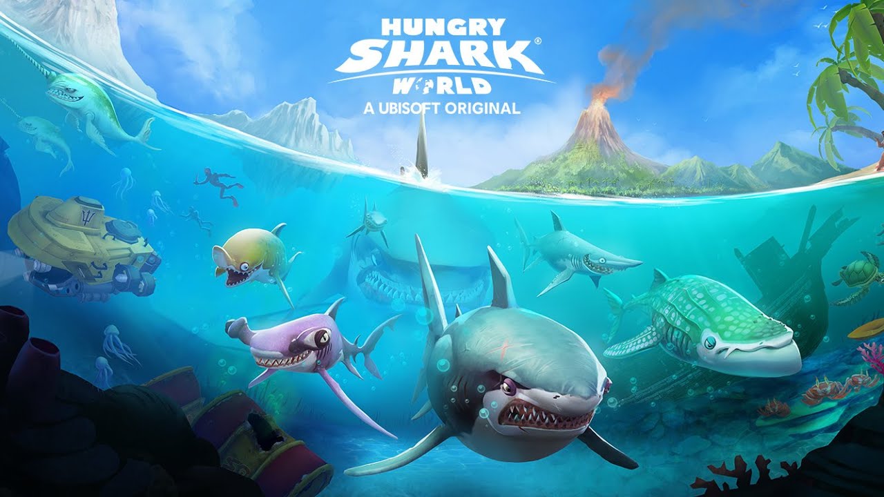 Hungry Shark World background