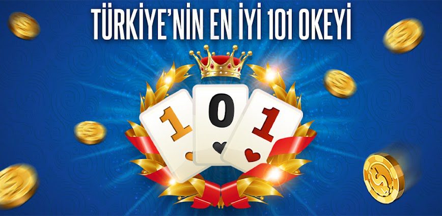 101 Yüzbir Okey Plus background