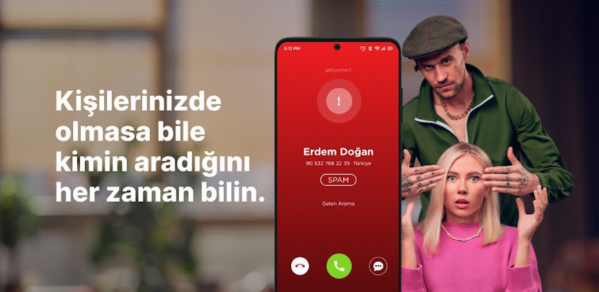 Getcontact Apk İndir background