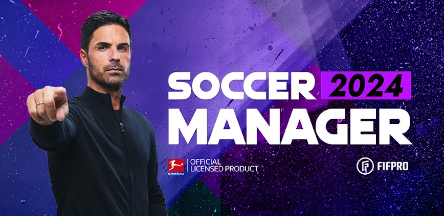 Soccer Manager 2024 – Futbol Apk İndir background