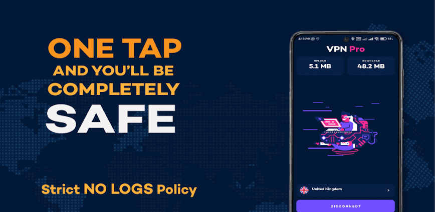 VPN Pro: Gizlilik Ustası Apk İndir Son Sürüm background