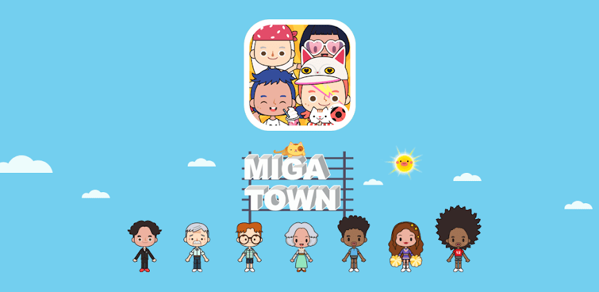 Miga Town background