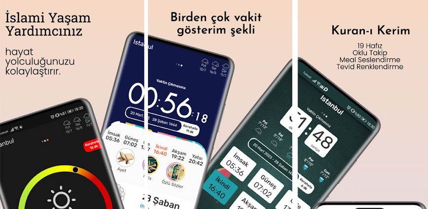 Ezan Vakti Pro: Namaz, Kuran background