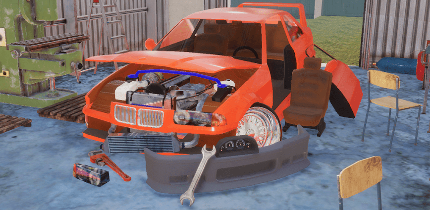 My First Summer Car: Mechanic background