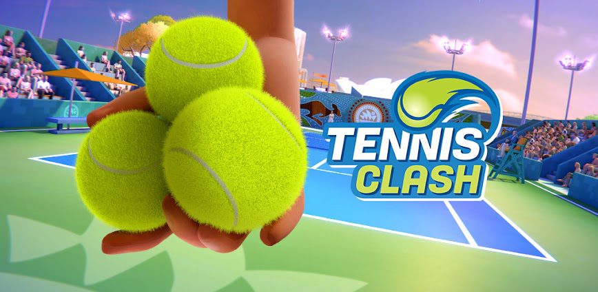 Tennis Clash: Çevrimiçi oyun background