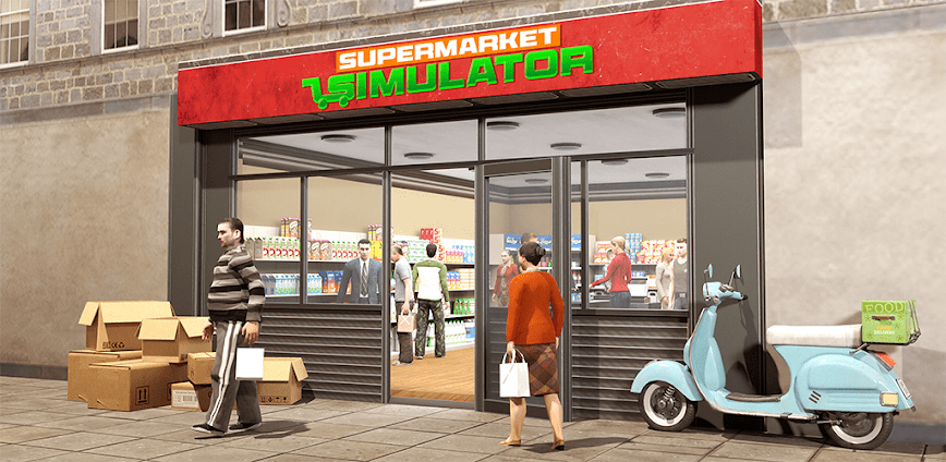Manage Supermarket Simulator Apk İndir background
